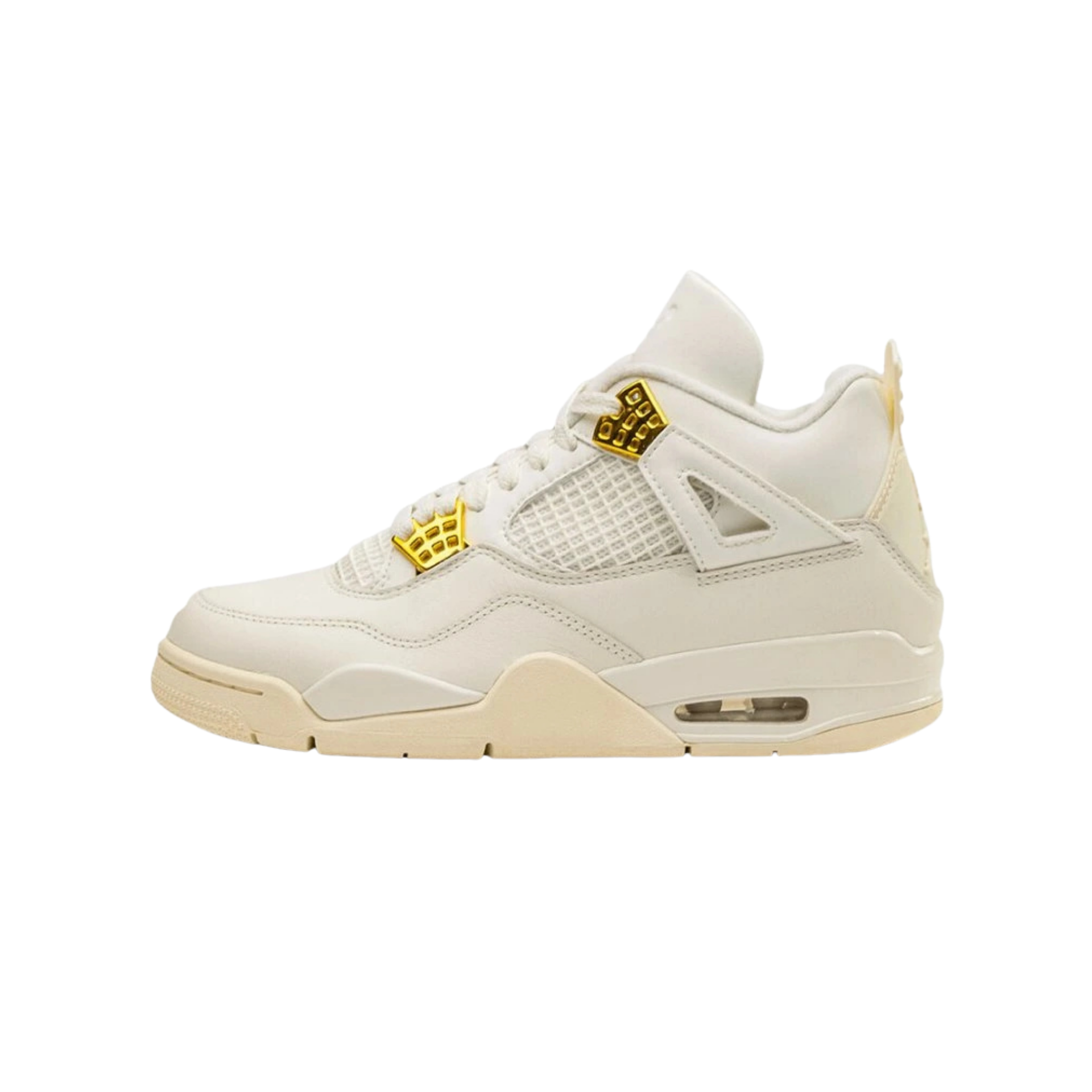 Jordan 4 metallic gold
