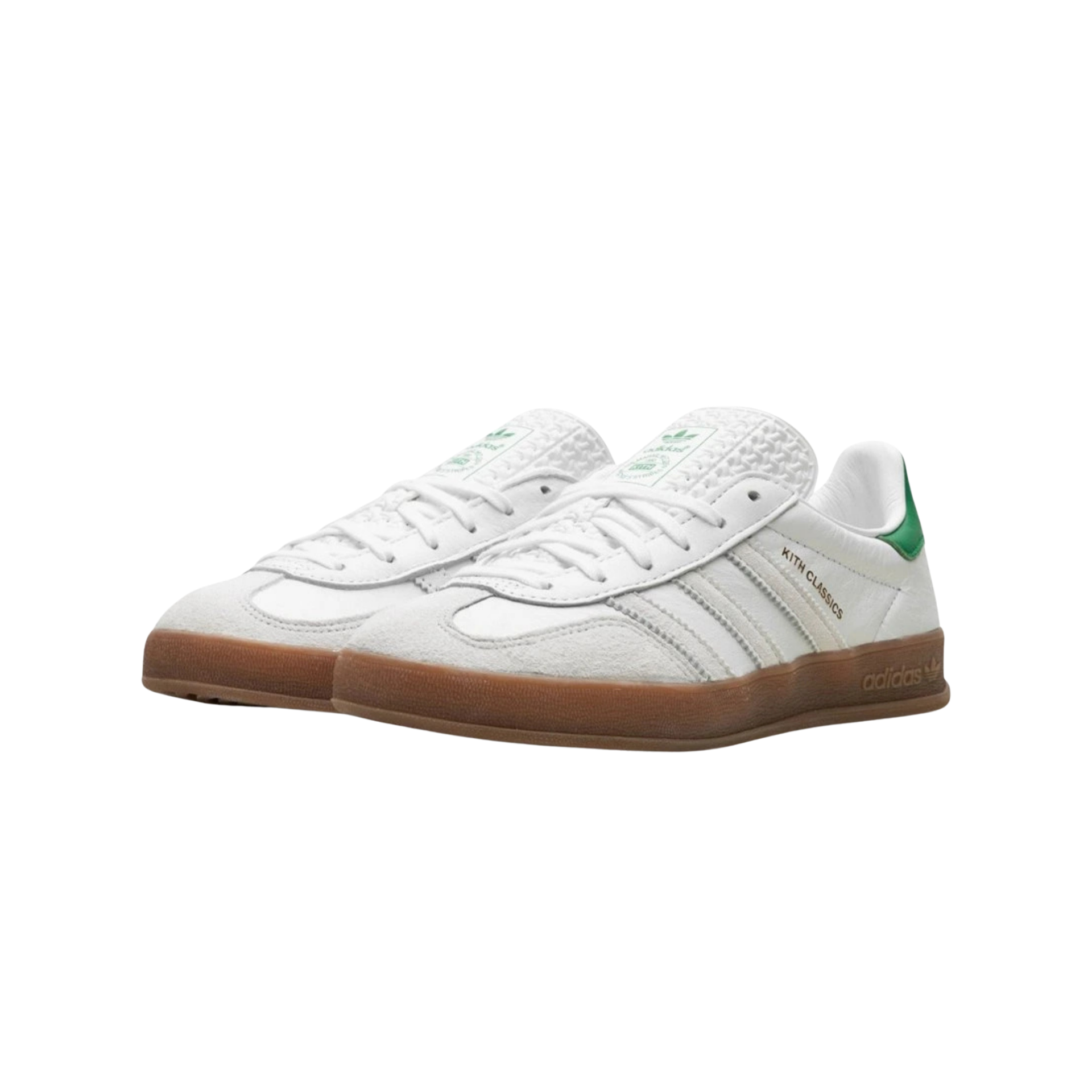 samba white collegiate green gum