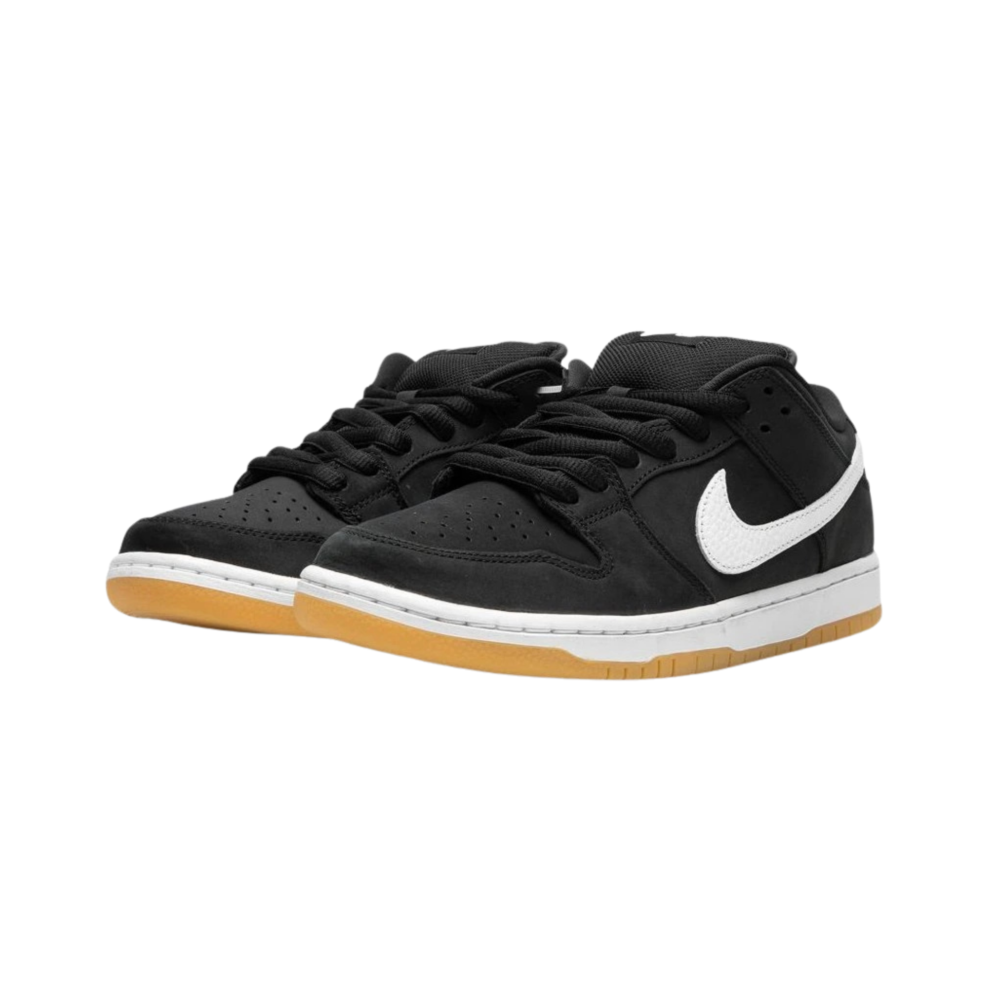 sb dunk low black gum