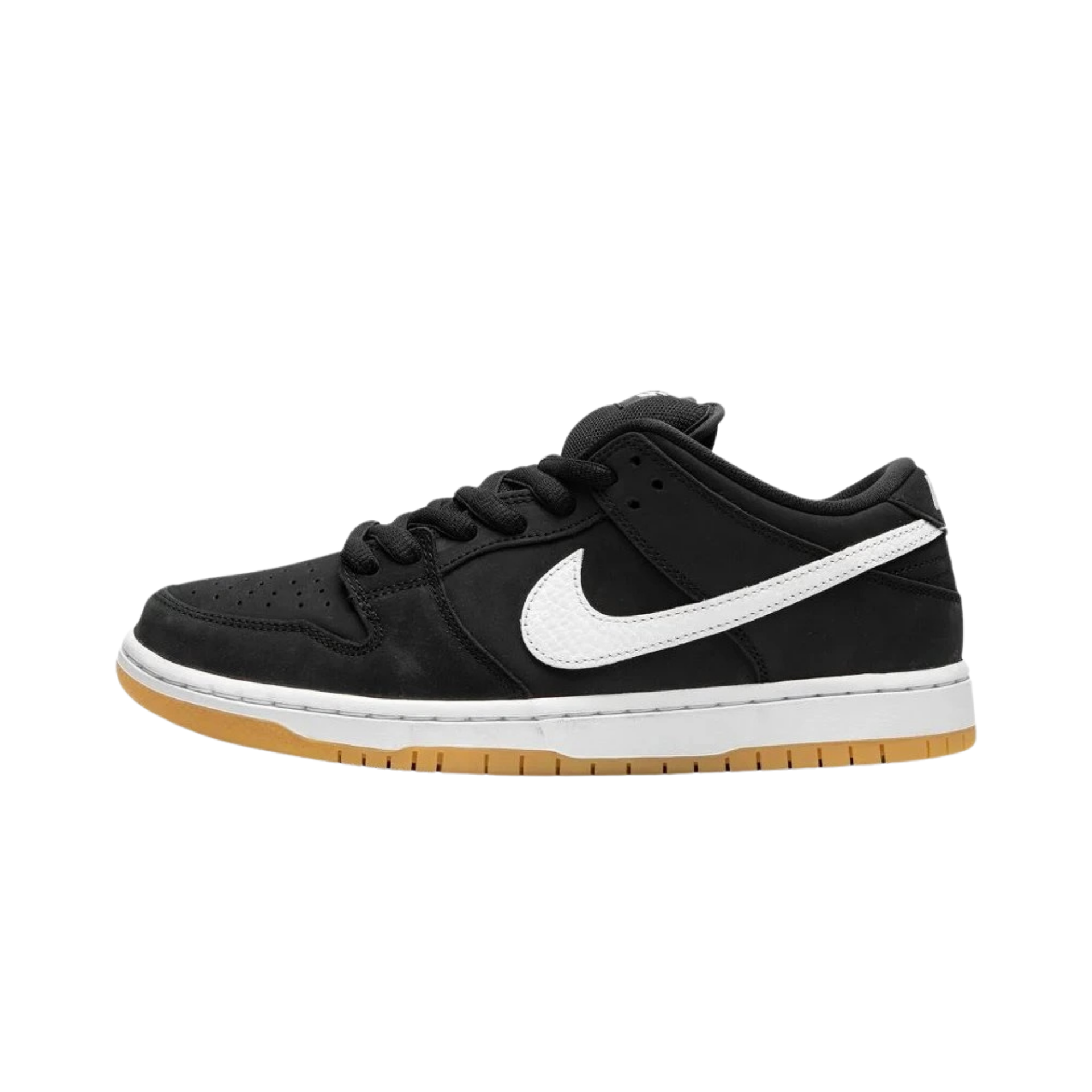 sb dunk low black gum
