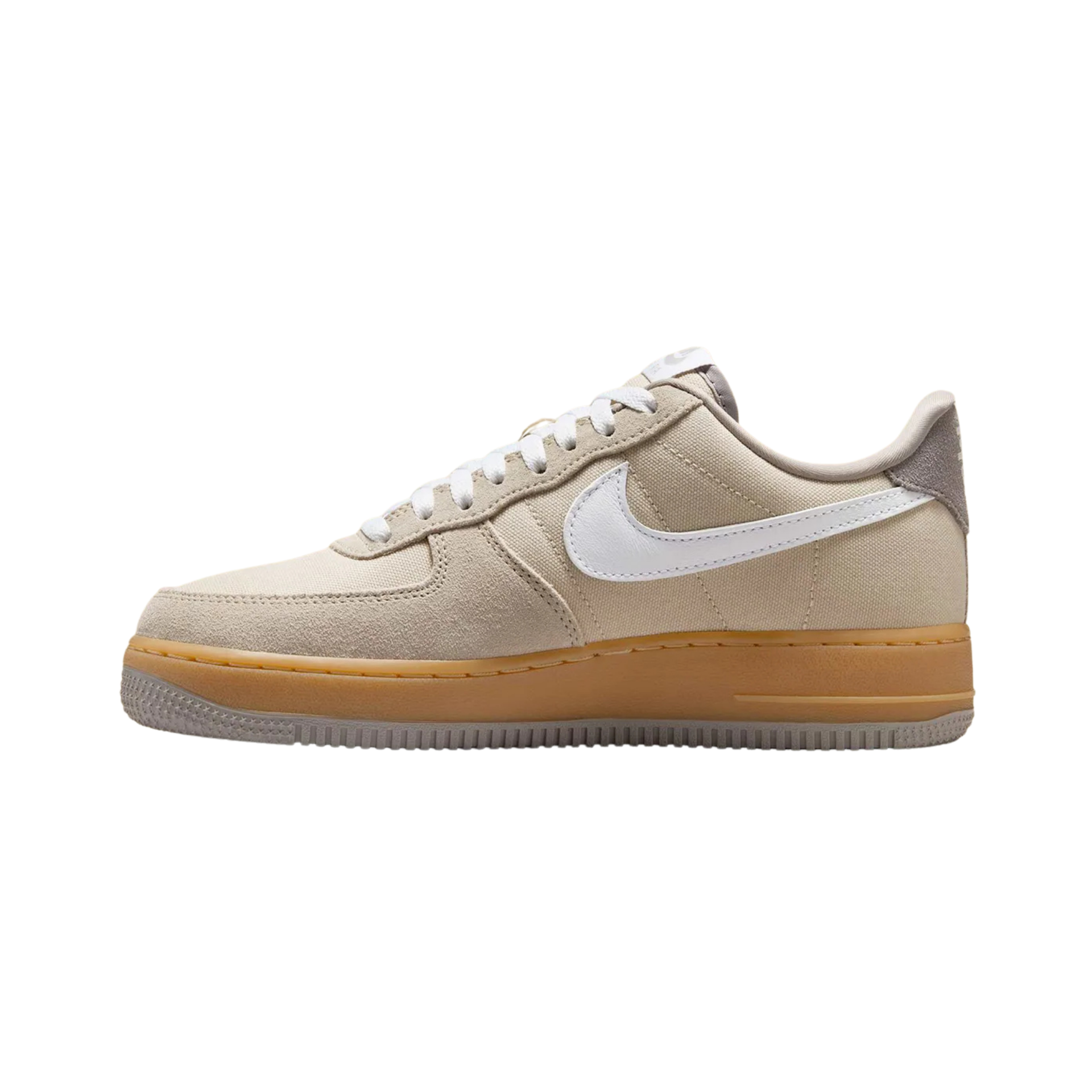 Air force 1 Low Canvas Suede Tan Gum
