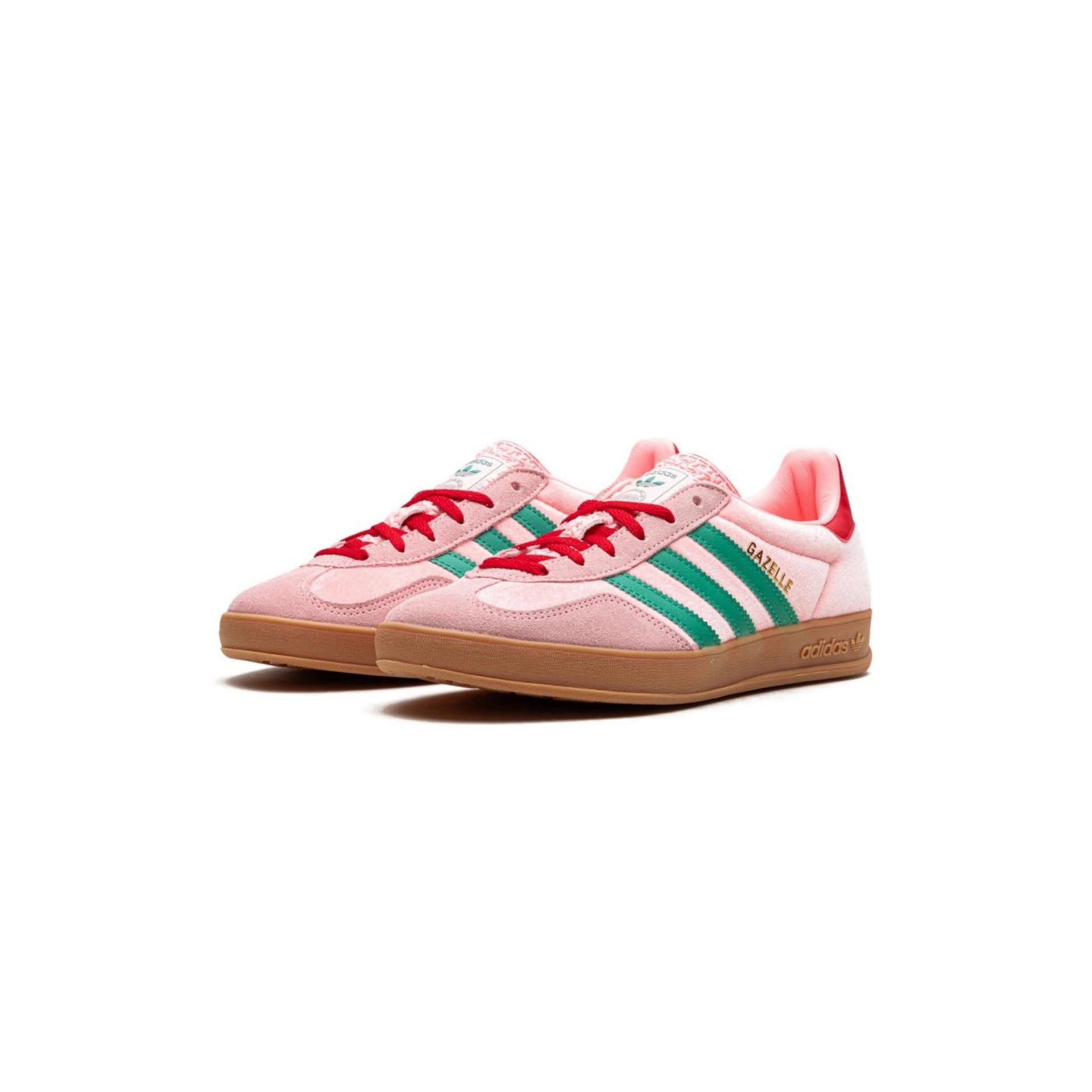 gazelle pink velvet
