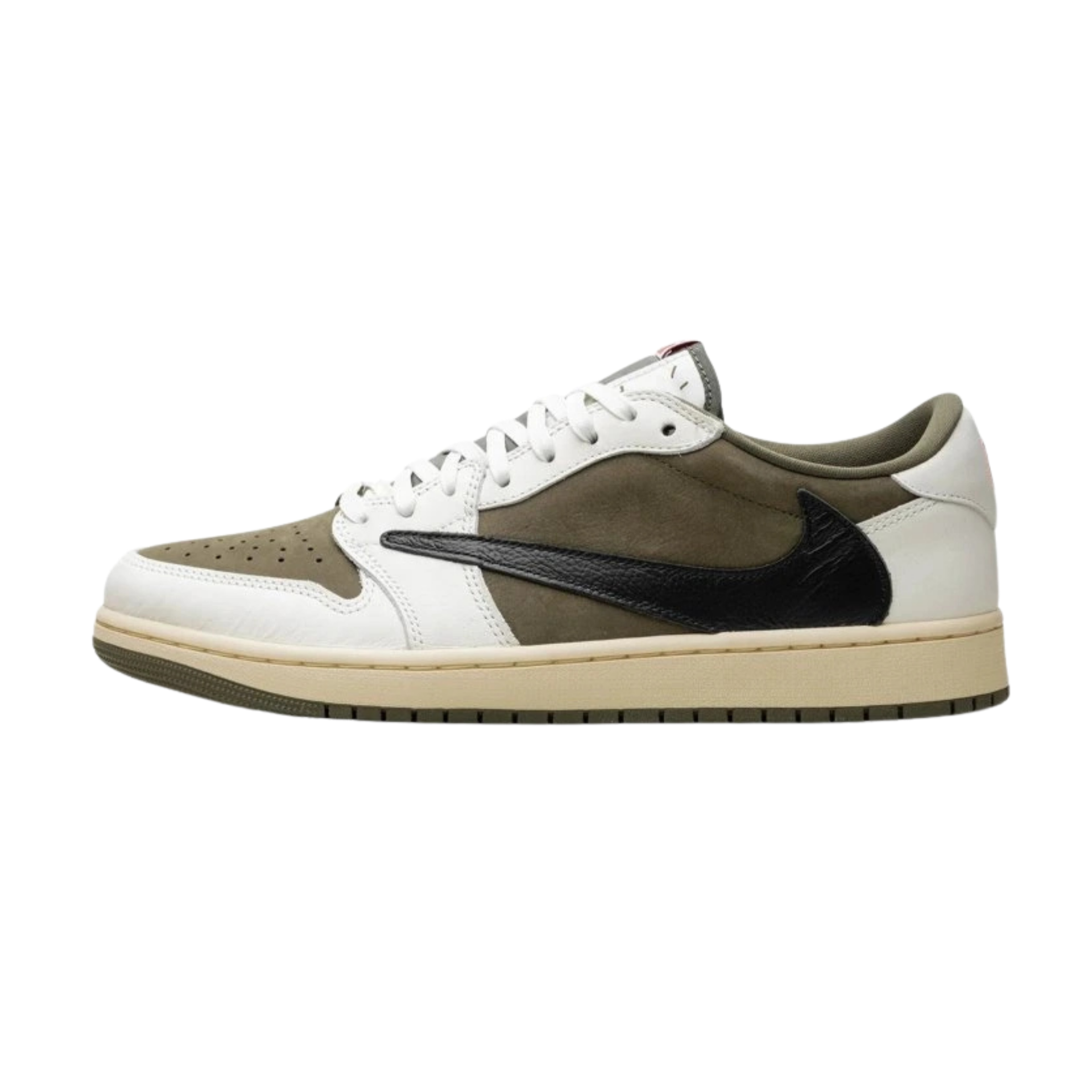 Jordan 1 low  medium olive x "Travis scott"