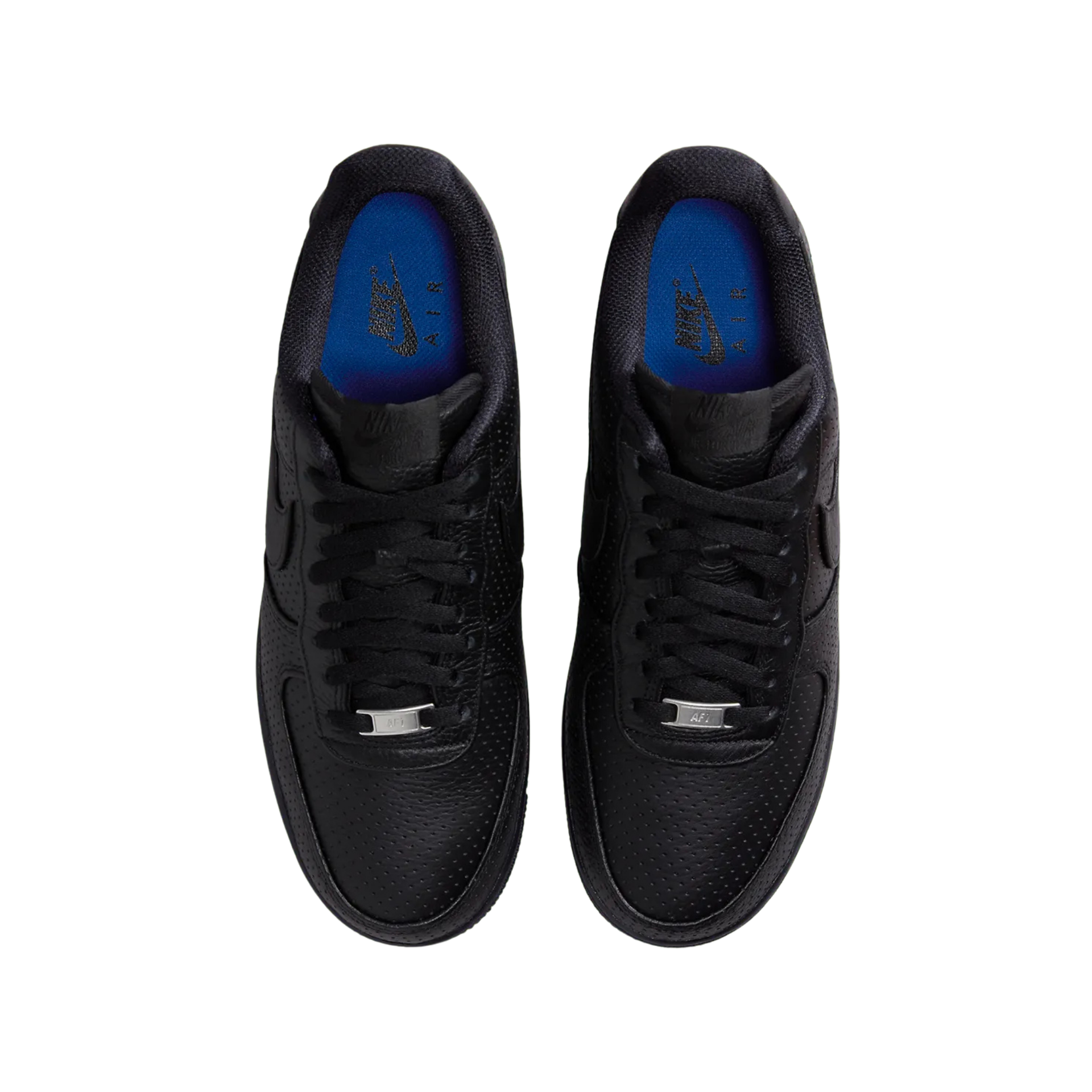 Air force 1 Low Triple Black Perforated Leather
