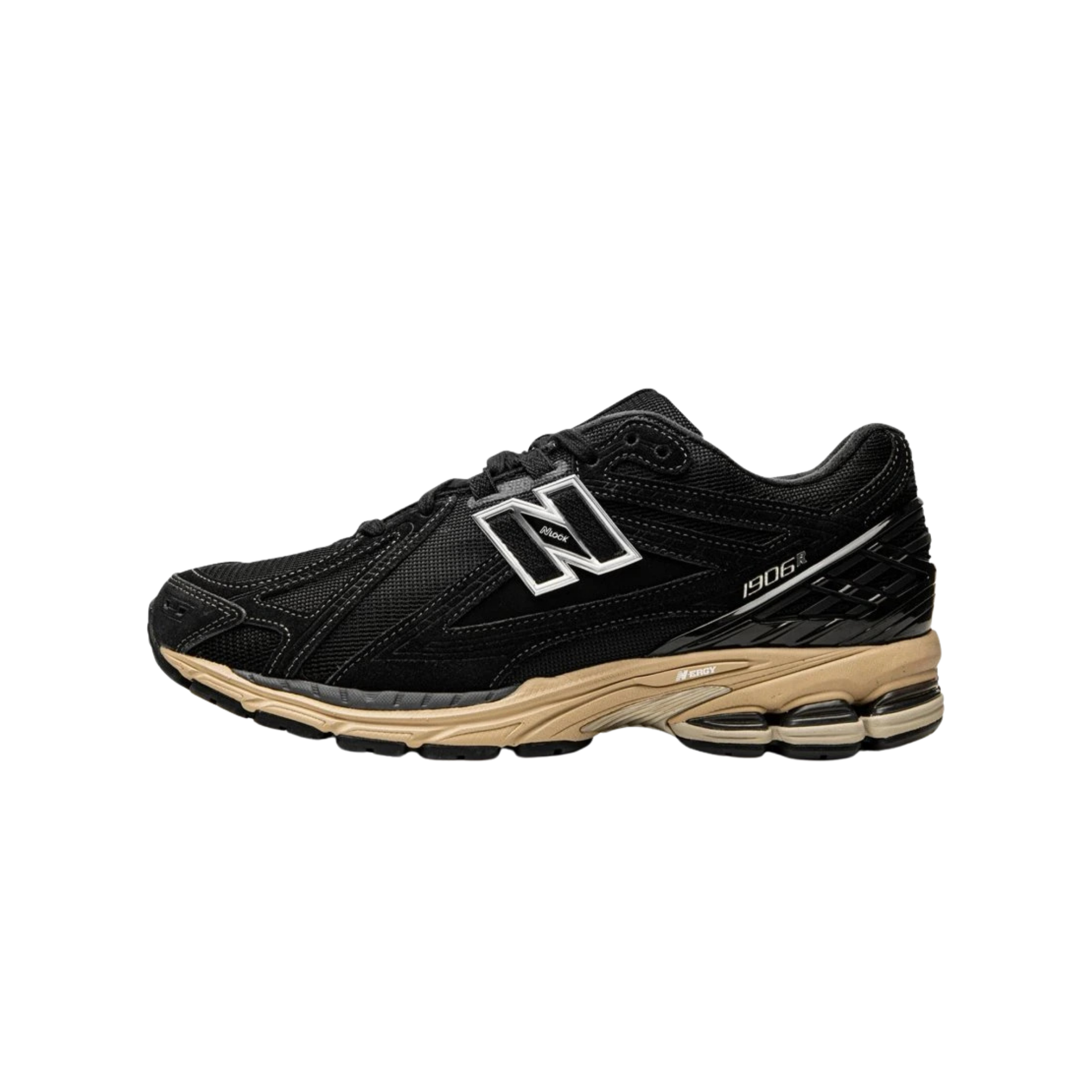 New Balance black taupe