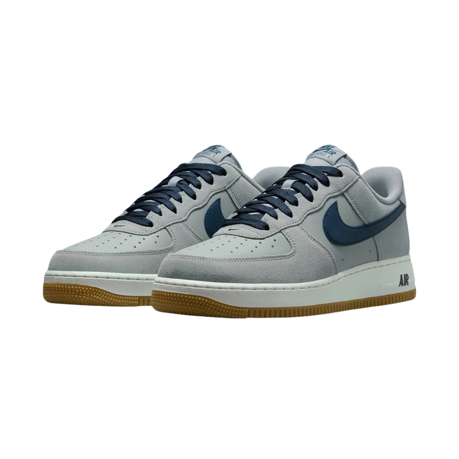 Air force 1 Low Grey Suede Navy