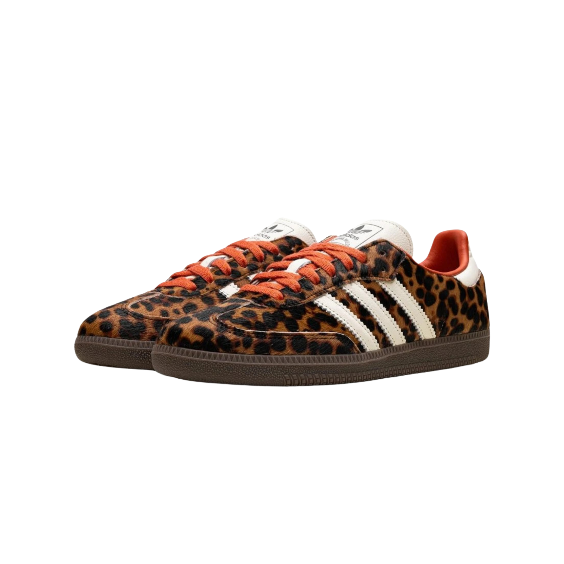samba preloved red leopard