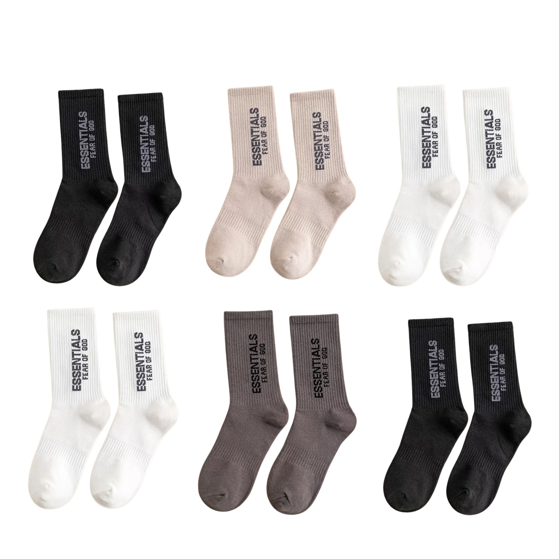 Pack x6 Medias ESSENTIALS