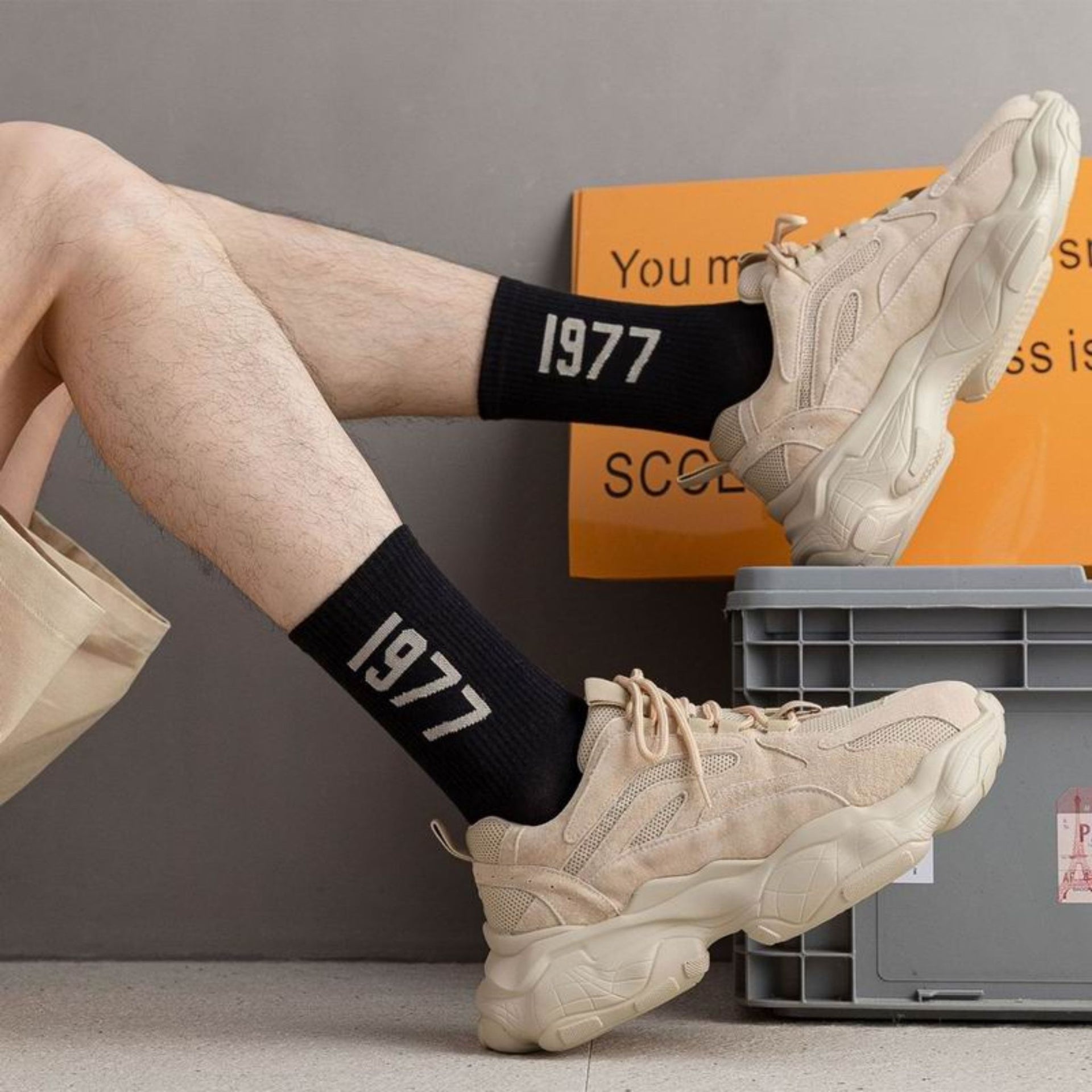 Pack x6 Medias ESSENTIALS 1977